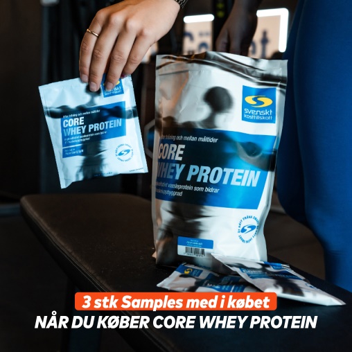 Core Whey Protein + 3 stk Whey Samples GW